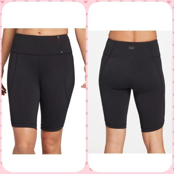 CALIA Women's Essential High Rise Bike Shorts Sz S - Picture 1 of 13